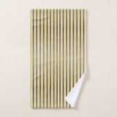 Ombre Stripes Pattern Bad Handdoek (Handdoek)