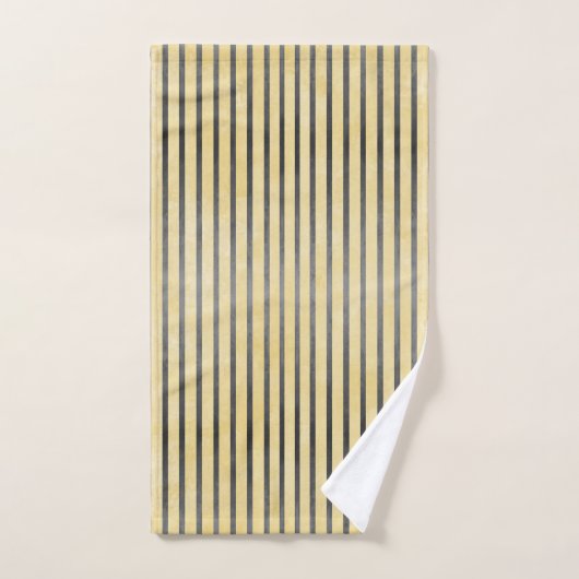 Ombre Stripes Pattern Bad Handdoek (Handdoek)