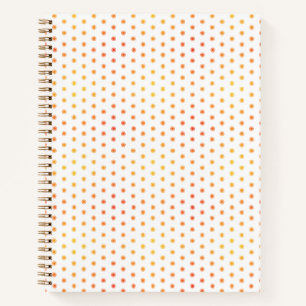 Ombre Sunburst Dot Notitieboek - XS