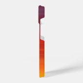 Ombre Sunset Abstract Art Phone Case iPhone 14 iPhone Hoesje (Linkerkant)