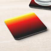 Ombre Sunset Bier Onderzetter (Linkerzijde)