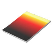 Ombre Sunset Notitieblok (Linkerzijde)