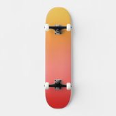 Ombré Sunset Persoonlijk Skateboard (Voorkant)