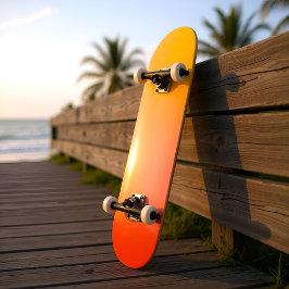 Ombré Sunset Persoonlijk Skateboard