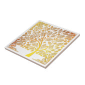 Ombre tegel van levenskeramische producten tegeltje (Zijkant)