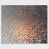 Ombre terracotta koperen glans cadeaupapier (Vlak)