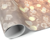 Ombre terracotta koperen glans cadeaupapier (Rol Hoek)