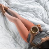 Ombre Trend Kleur Flame Rood - Pastel Leggings