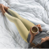 Ombre Trend Kleur Goudgeel - Pastel Leggings