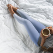 Ombre Trend Kleur Juweel Blauw - Pastel Leggings