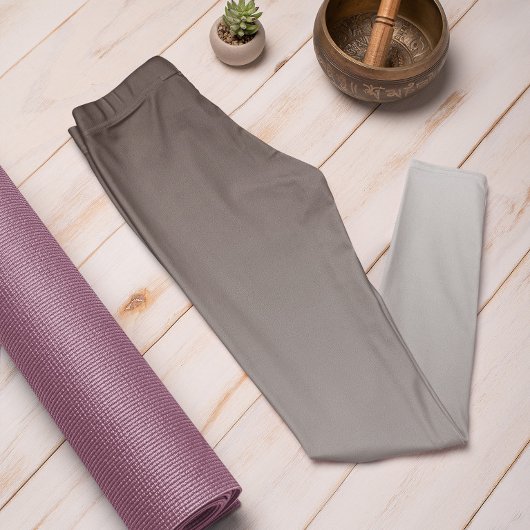 Ombre Trend Kleur Koffiebruin - Pastel Leggings