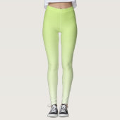 Ombre Trend Kleur Lente Groen - Pastel Leggings (Voorkant)
