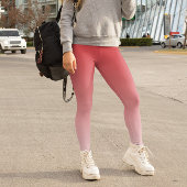 Ombre Trend Kleur Levendig Rood - Pastel Leggings
