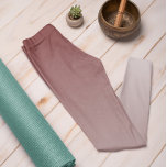 Ombre Trend Kleur Mahonie Bruin - Pastel Leggings<br><div class="desc">Stijlvolle mahonie bruine ombre leggings van onze herfst & winter 2023/24 trendkleuren collectie bieden tijdloze charme. Deze roodbruine ombre leggings hebben een gradiënt dat overgaat van een diepere, intensere tint in de taille naar een zachtere, pasteltint naar de poten toe. Deze rustieke rood/bruine leggings zijn een geweldige manier om een...</div>