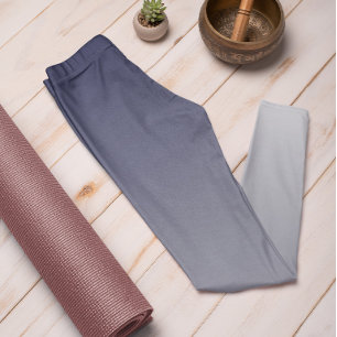 Ombre Trend Kleur Navy Blue - Pastel Leggings