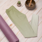 Ombre Trend Kleur Olijfgroen - Pastel Leggings