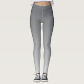 Ombre Trend Kleur Slate Grey - Pastel Leggings (Voorkant)