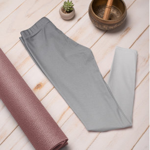 Ombre Trend Kleur Slate Grey - Pastel Leggings