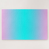 Ombre Turquoise and Pink Gradient Legpuzzel (Horizontaal)