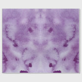 Ombre Ultra Violet Waterverf Patroon Cadeaupapier (Vlak)