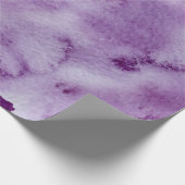 Ombre Ultra Violet Waterverf Patroon Cadeaupapier (Hoek)