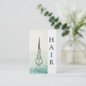 *~* Ombre Victoriaans  Schaar HAAR SYLIST Visitekaartje (Staand voorkant)