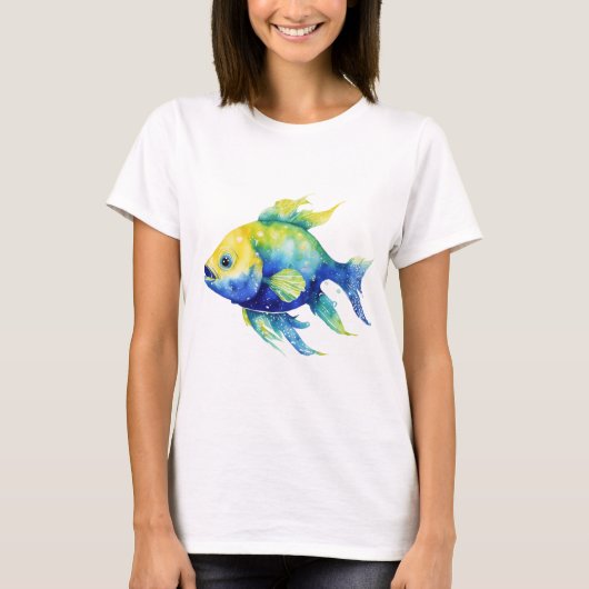Ombre Vis T-shirt (Voorkant)