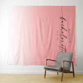 Ombré Vrijgezellenfeest Achtergrond Fotohokje Wandkleed (In Situ (horizontaal))