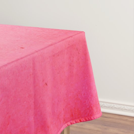 Ombre Waterverf Aangepaste roze en gele tablet Tafelkleed (Voorbeeld)