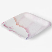 Ombre Waterverf Borden Papieren Bordje (Gebogen)