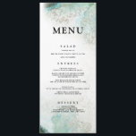 Ombre Waterverf Dinner Menu | GREEN<br><div class="desc">Onze Ombre Waterverf Wedding Invitation in Green is geïnspireerd door een chic,  een moderne flair en een luxe waterverf. Voeg uw namen en trouwdetails in de smaakzame mengeling van doopvonten van dit ontwerp toe. Deze glamoureuze trouwsuite is zeker een show-stopper.</div>