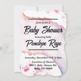 Ombre Waterverf Enclosure Kaart