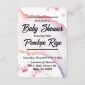 Ombre Waterverf Enclosure Kaart (Voorkant)