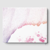 Ombre-Waterverf Gastenboek (Achterkant)