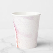 Ombre Waterverf papieren bekers (Links)