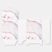 Ombre Waterverf-voorkeursvakken Bedankdoosjes (Ongevouwen)