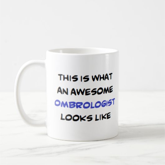 ombroloog, geweldige koffiemok (Links)