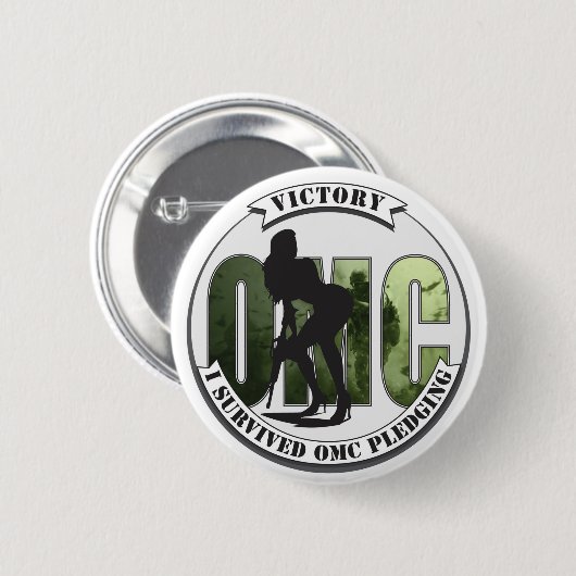 OMC-plekpop Ronde Button 5,7 Cm (Voorkant /achterkant)