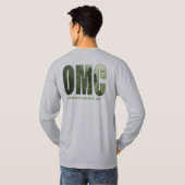 OMC-T-shirt met lange sleeves logo T-shirt (Achterkant volledig)
