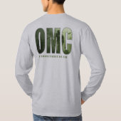 OMC-T-shirt met lange sleeves logo T-shirt (Achterkant)