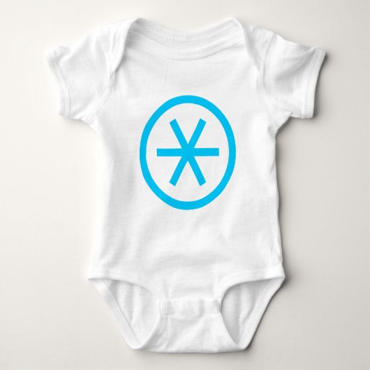 Omcirkelde asterisk romper (Voorkant)