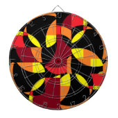 Omcirkelde bladen van Zero Hour Dartbord (Voorkant)