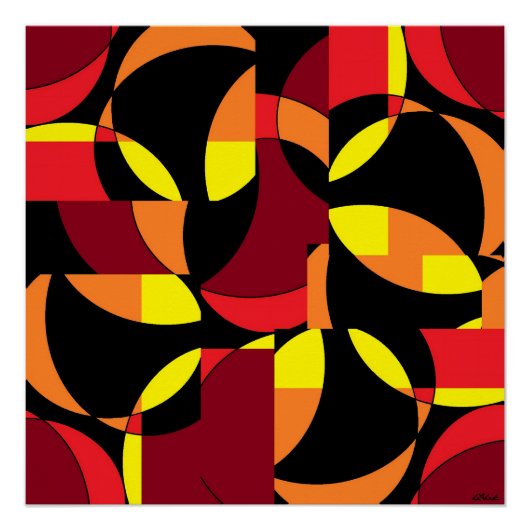 Omcirkelde bladen van Zero Hour Perfect Poster (Voorkant)