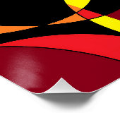 Omcirkelde bladen van Zero Hour Perfect Poster (Hoek)