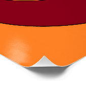 omcirkelde nul perfect poster (Hoek)