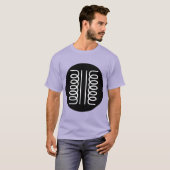 Omcirkelde symbool - Transformator T-shirt (Voorkant volledig)