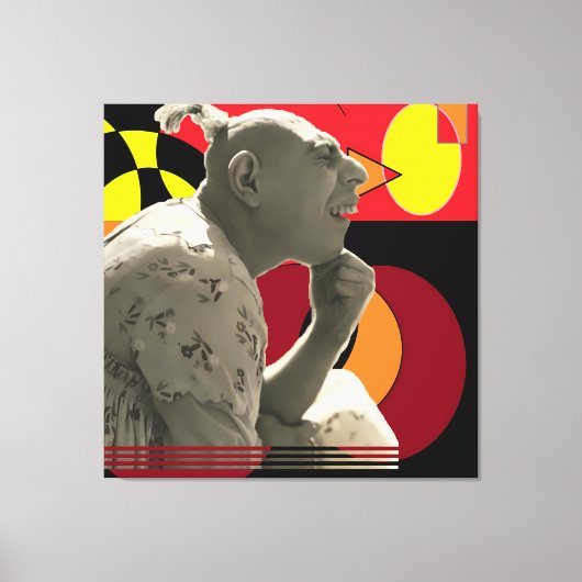 Omcirkelde Uur van Delicaatheid Canvas Afdruk (Voorkant)