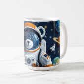 Omcirkelende Teddy-sterrenstelsel Koffiemok (Voorkant rechts)