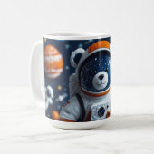 Omcirkelende Teddy-sterrenstelsel Koffiemok (Voorkant links)