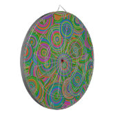 omcirkels dartbord (Voorkant Links)